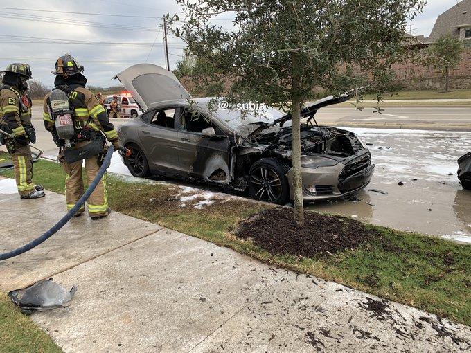 Another Tesla Model S "Inexplicably" Bursts Into Flames